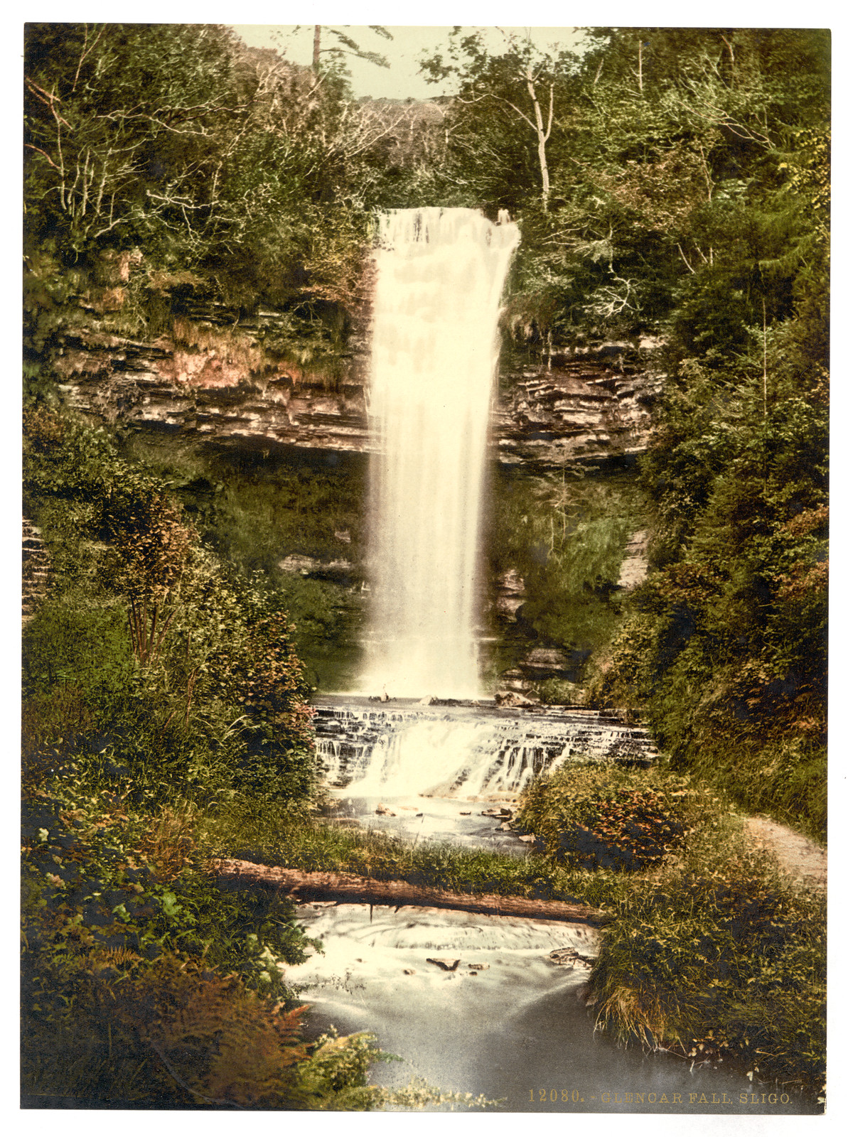 Glencar Fall. Co. Sligo Ireland, [between ca. 1890 and ca. 1900]. — historic print