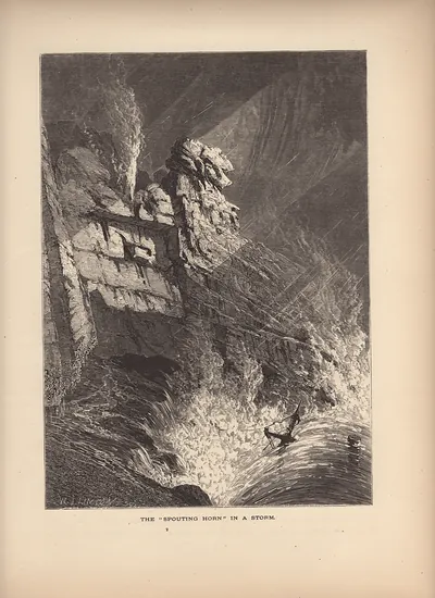 ME The Spouting Horn In A Storm