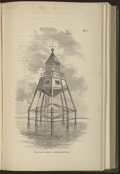 Maplin Sand Light-House, Plate V