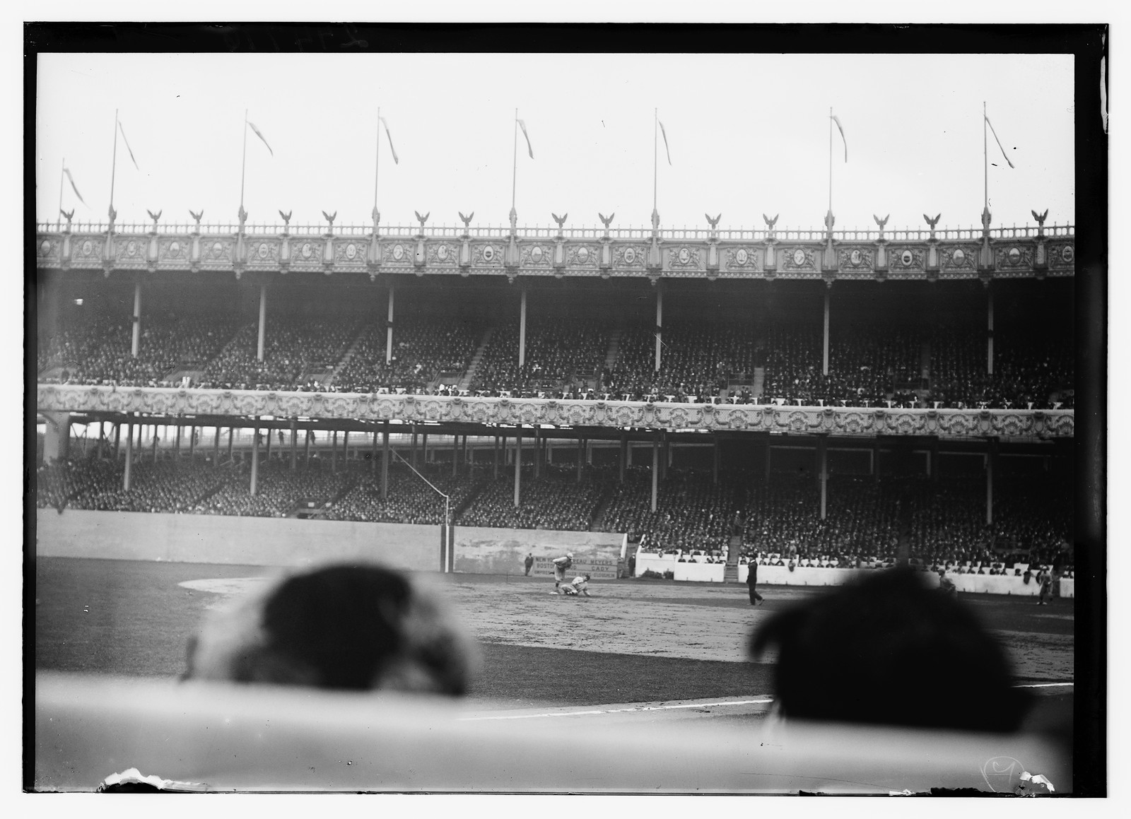 Game One of the World Series between the New York Giants and Boston Red Sox at the Polo Grounds, NY, October 8, 1912 (baseball), [1912 Oct. 8] — historic photograph