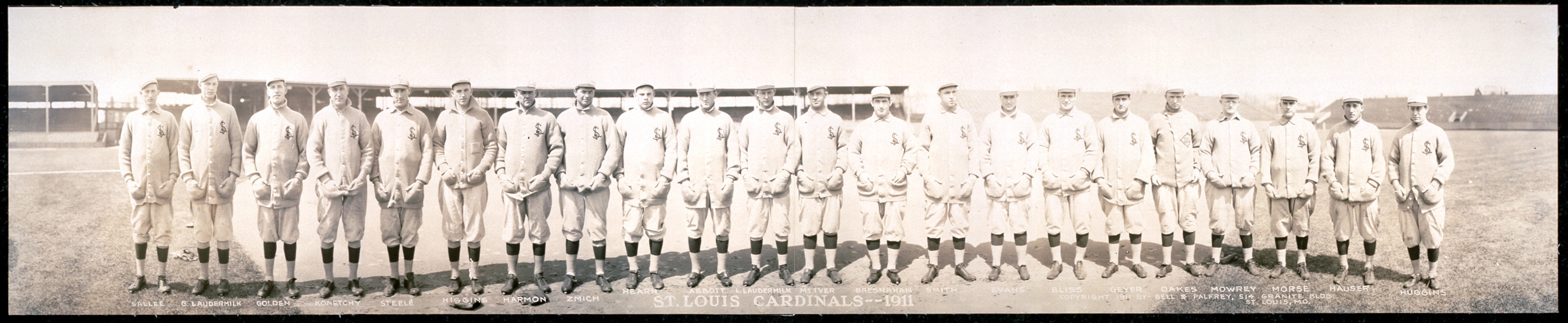 St. Louis Cardinals Baseball, Missouri, 1911, 1911 — historic image