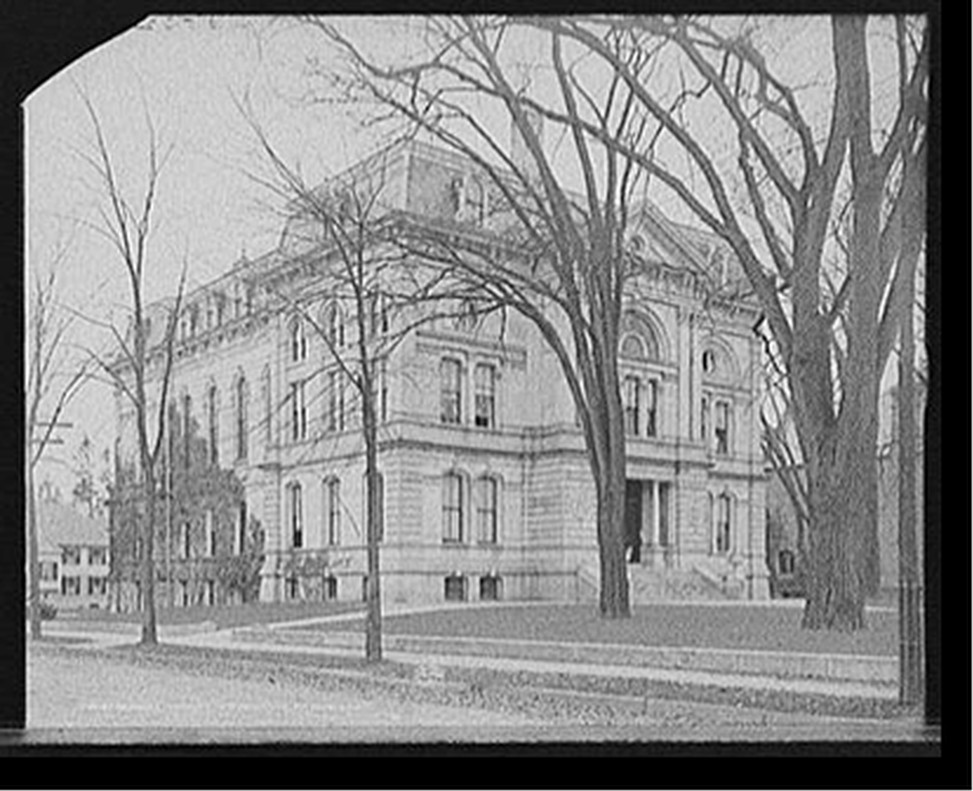 Berkshire County Courthouse, Pittsfield, Mass., [between 1900 and 1906] — historic photograph