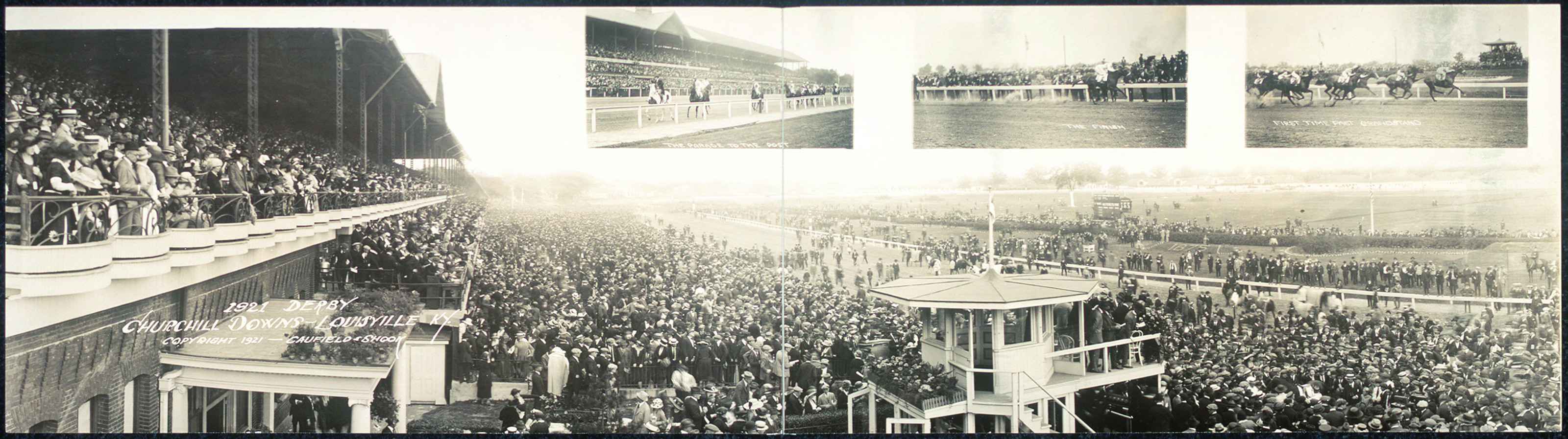 Derby Churchill Downs, Kentucky, 1921, 1921 — historic image