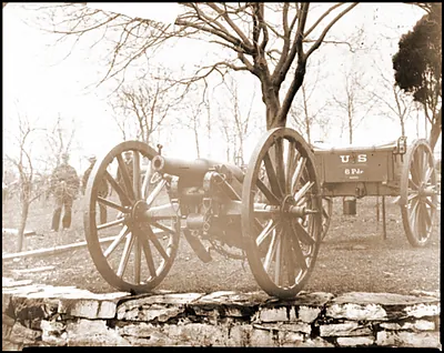 Washington D.C. Wiard 6-pdr. gun at the Arsenal