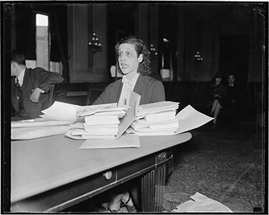Vintage Portrait - Washington DC - Charges Indian Bureau officials, [19]37 April 27. — historic image