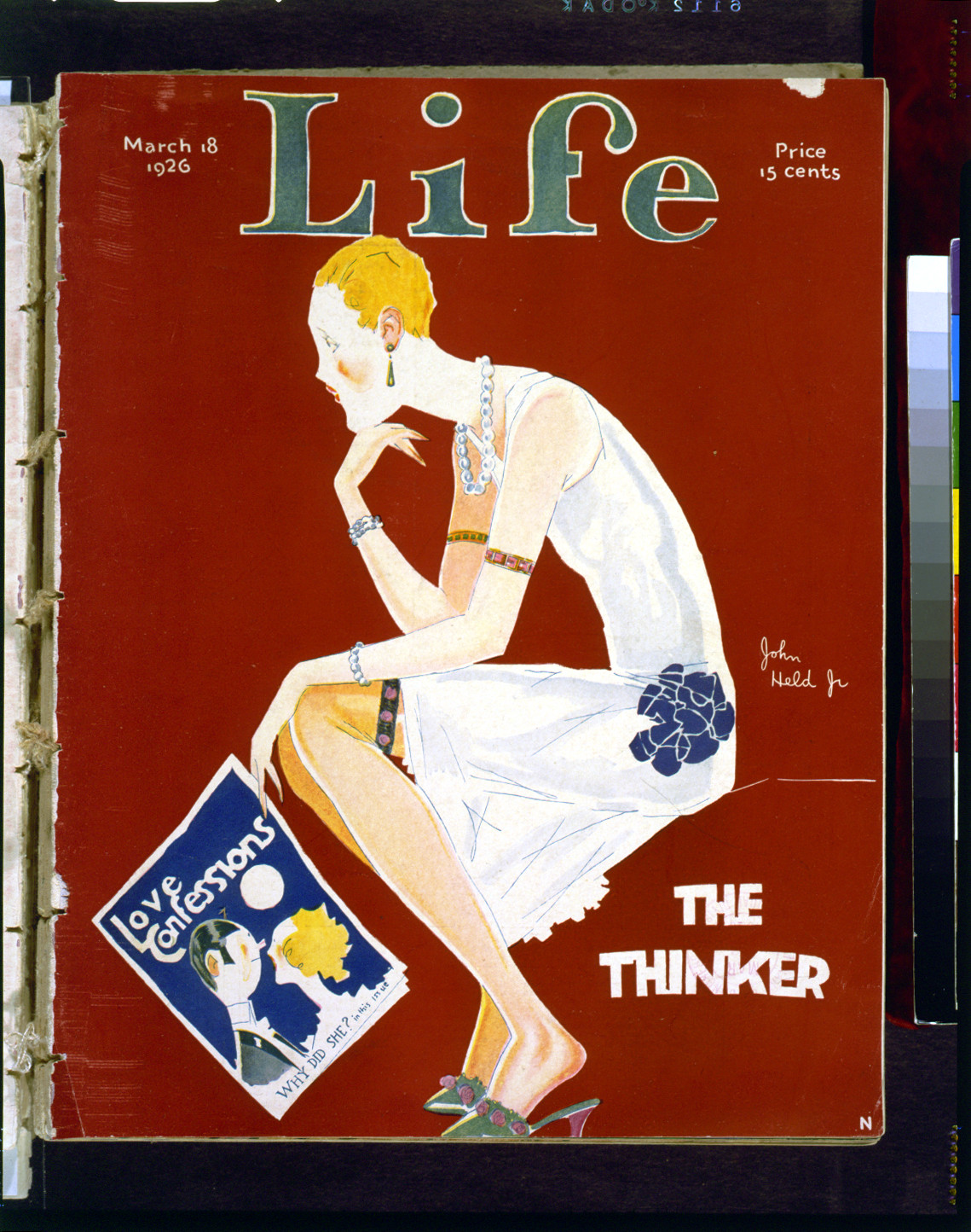 The thinker / John Held, Jr., 1926 March 18. — historic print