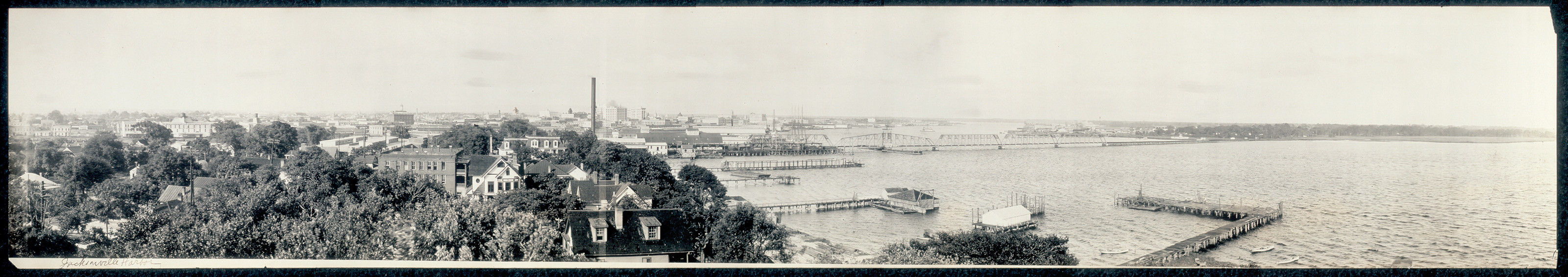 Jacksonville Harbor, Florida, 1910, 1910 — historic image