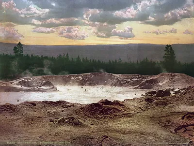 The Paint Pot, Yellowstone National Park