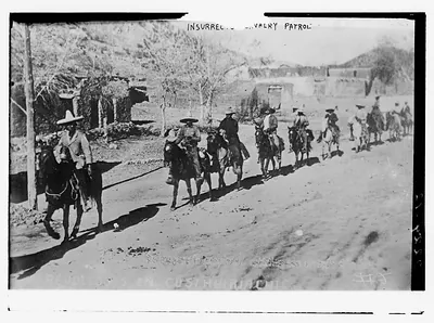 Insurrectos cavalry patrol