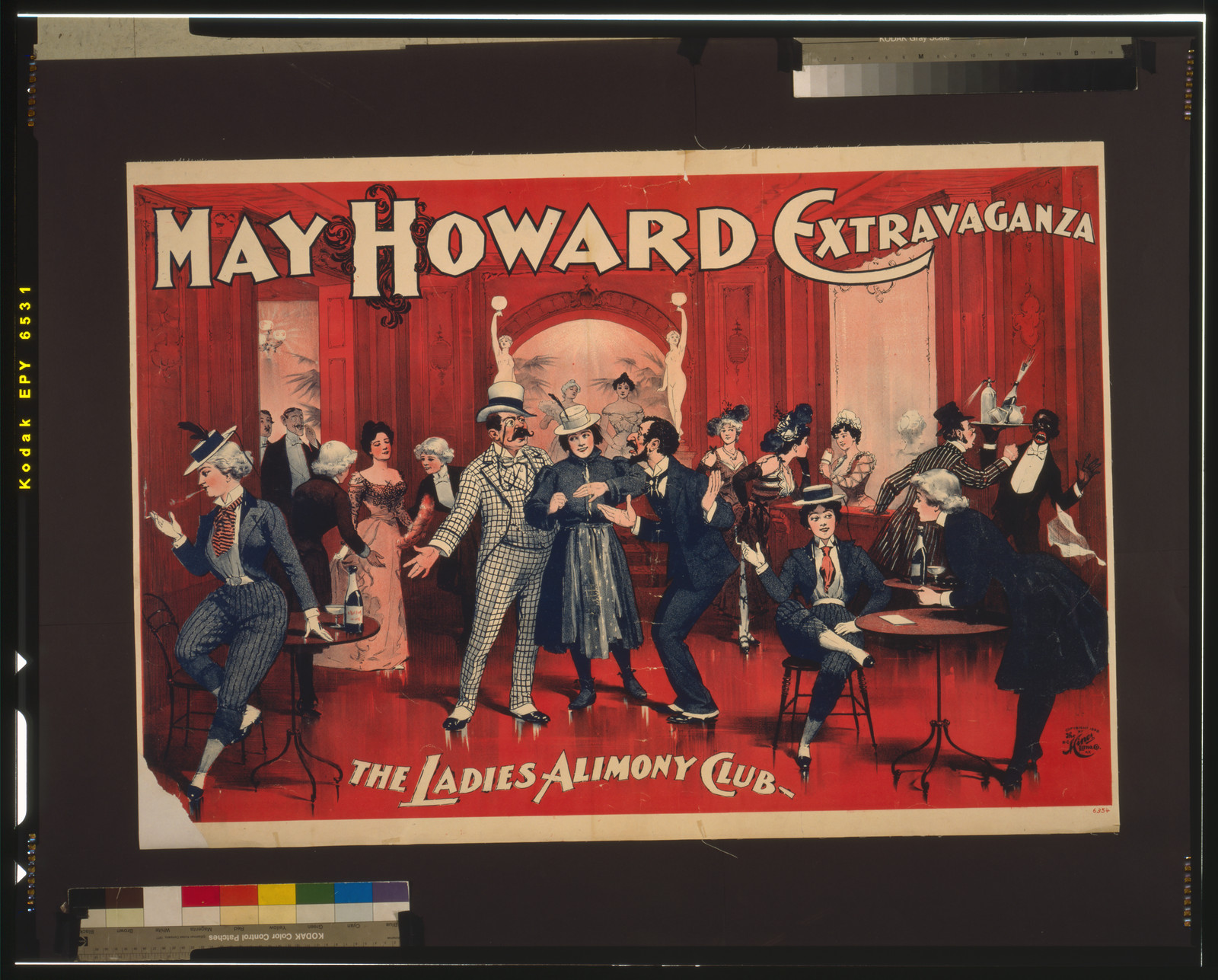 May Howard extravaganza, N.Y. : H.C. Miner Litho. Co., c1898. — vintage poster