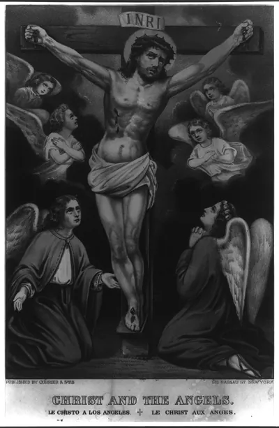 Christ and the Angels Le Cristo a los Angeles = Le Christ aux Anges.
