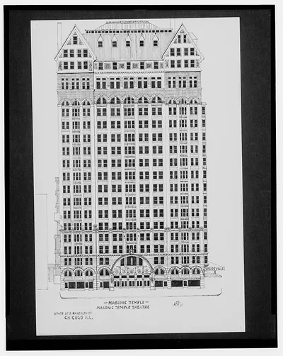 [Masonic Temple Theatre, State St. and Randolph St., Chicago, Illinois] / AFD 1935.