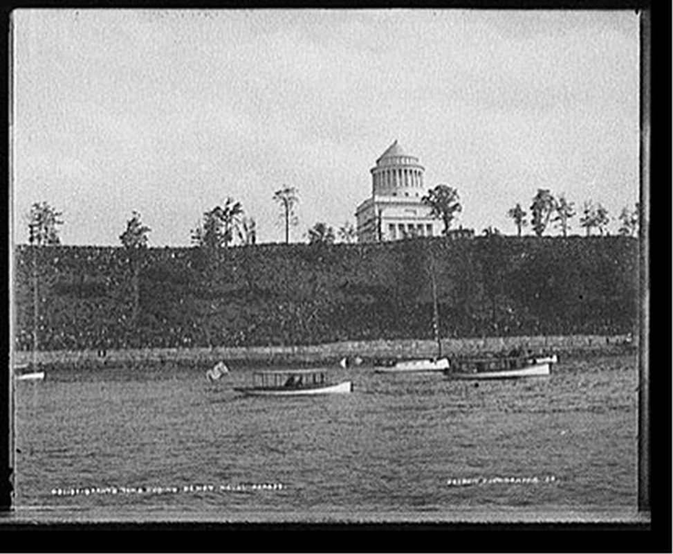 Grant's Tomb during Dewey Naval Parade, [1899 Sept. 29] — historic photograph