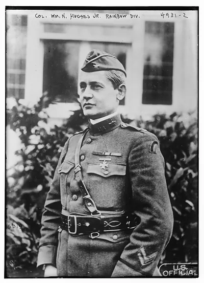 Col. Wm. N. Hughes Jr., Rainbow Div.