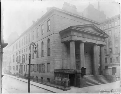 Old Court house [Suffolk County Court House] at Court Street and Court Square