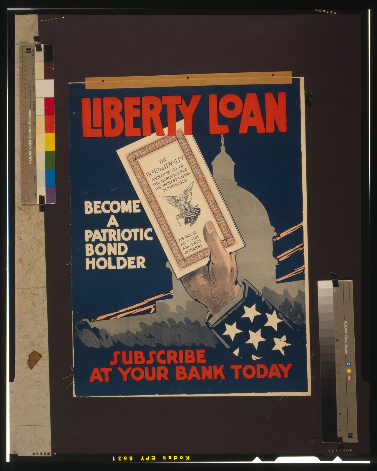 Liberty Loan--Become a patriotic bond holder--Subscribe at your bank today, [1917] — vintage poster