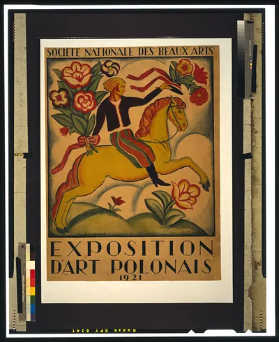 Société nationale des beaux arts--Exposition d'art Polonais 1921 / W. Roguski.