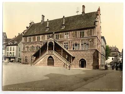 Hotel de Ville (town hall) Mulhausen Alsace Lorraine Germany