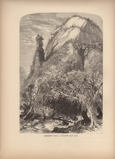 Chimney Rock, Hickory-Nut Gap