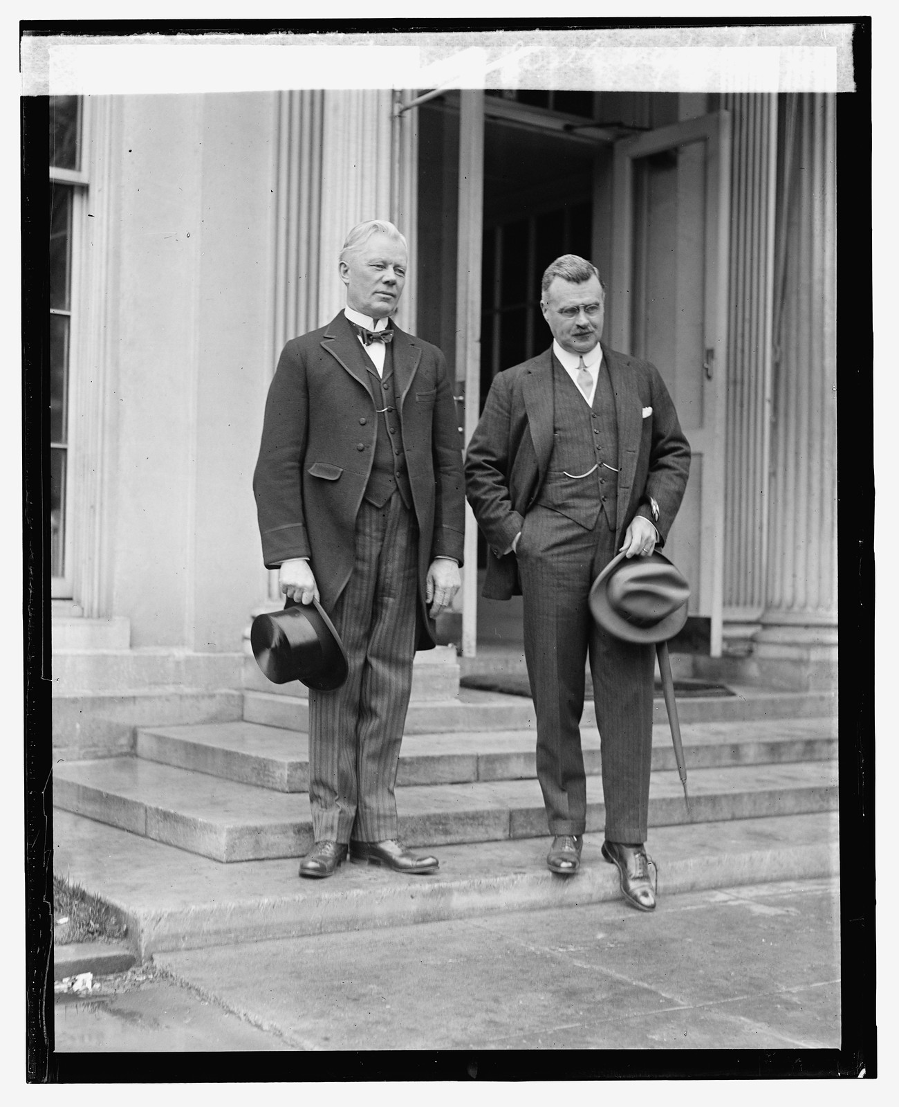 Alfred J. Pearson & J. Butler Wright, 4/25/24, [19]24 April 25. — historic photograph