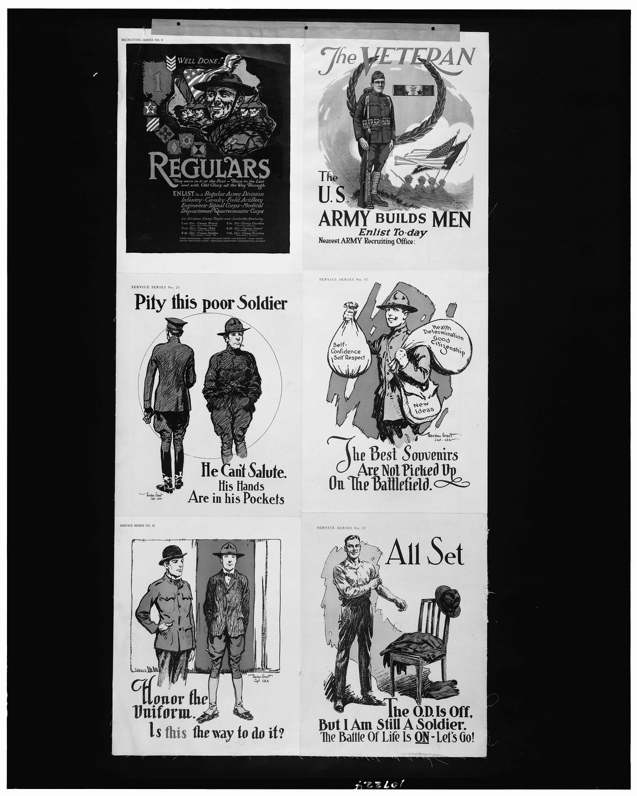 All set The OD is off b, 1918 — historic image