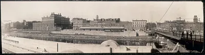 River front, Oswego, New York, 1909