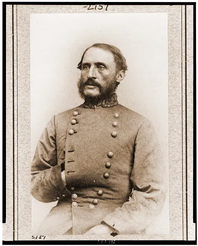 Brig. General Thomas L. Clingman half-length portrait seated facing left