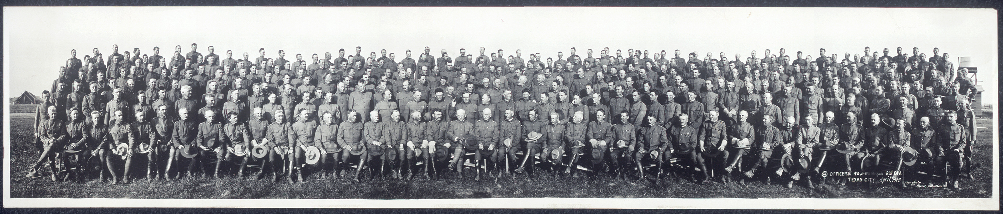 Officers Texas City, 1913, 1913 — historic image