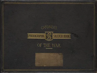 Gardner's Photographic Sketch Book of the War, cover
