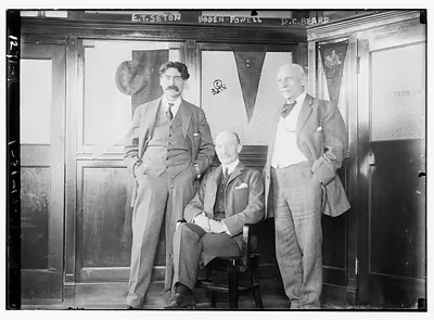 E.T. Seton, Baden-Powell, and D.C. Beard