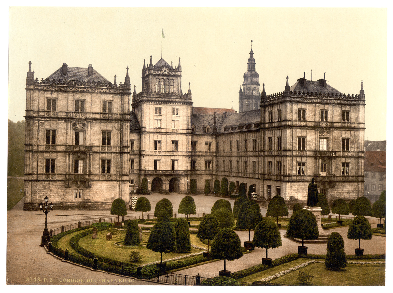 Ehrenburg Coburg Thuringia Germany, [between ca. 1890 and ca. 1900]. — historic print