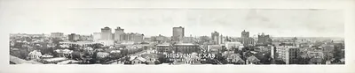 Houston, business section, Texas, 1921