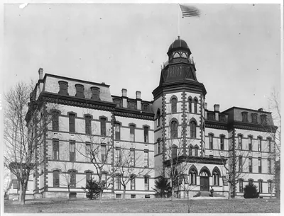 Howard Univ., Washington, D.C., ca. 1900 - main building, exterior