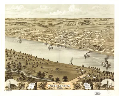 Washington, Missouri, 1869