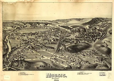 Moosic, Pennsylvania, 1892