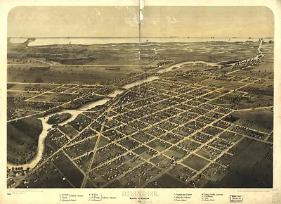 Monroe, Michigan, 1866