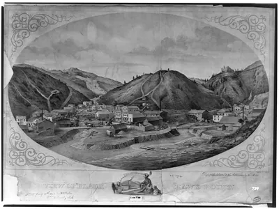 View of Black Hawk Point" / Haerting lith. ; lith. Chas. Shober ; J.E. Dillingham del."
