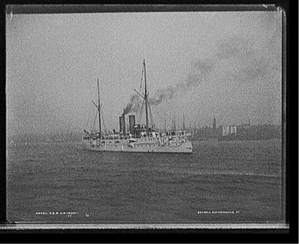 U.S.S. Cincinnati, c1894. — historic photograph
