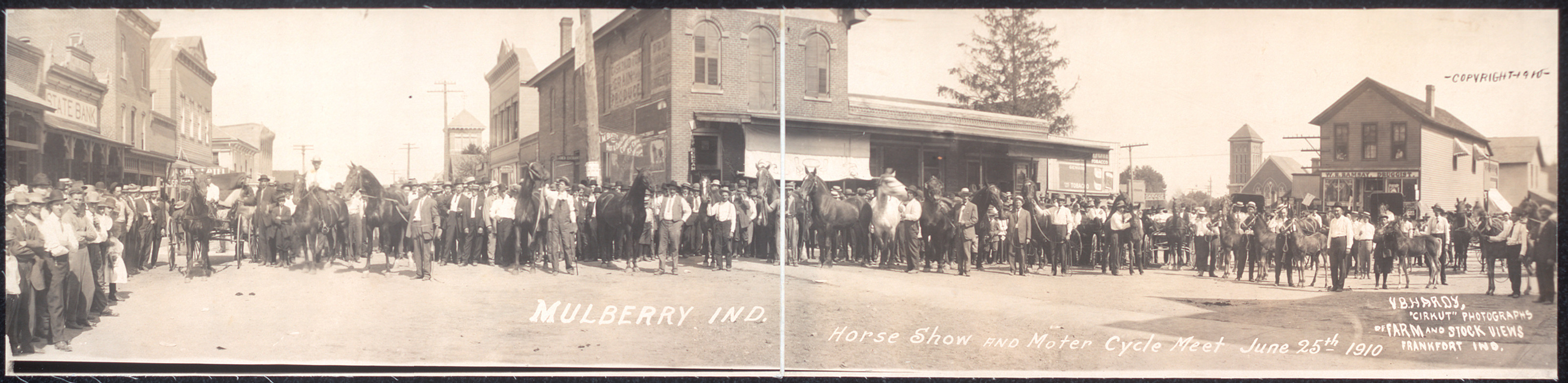 Mulberry, Indiana, 1910, 1910 — historic image