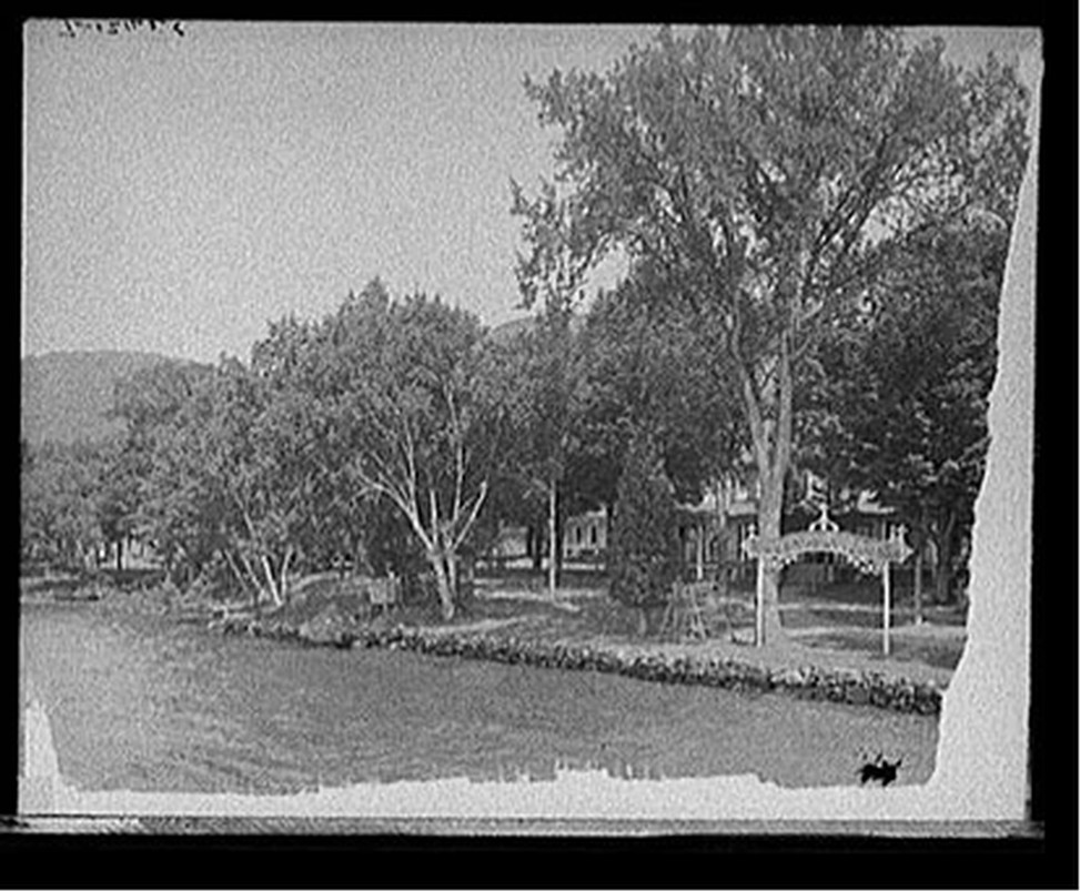 [Trout Pavilion Hotel, Kattskill Bay, Lake George, N.Y.], [between 1900 and 1910] — historic photograph