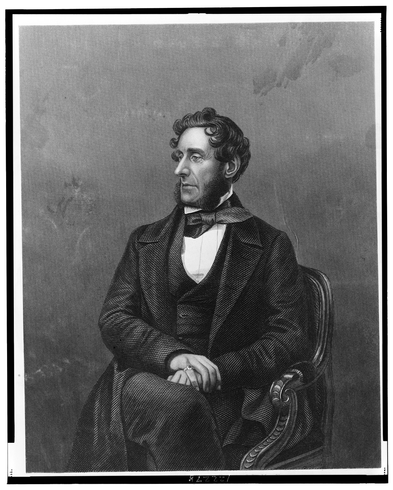 The Earl of Shaftesbury / engraved by D.J. Pound, from a photograph by Mayall., [between 1840 and 1870] — historic photograph