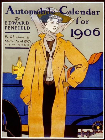 Automobile calendar for 1906