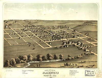Blairstown, Iowa, 1868