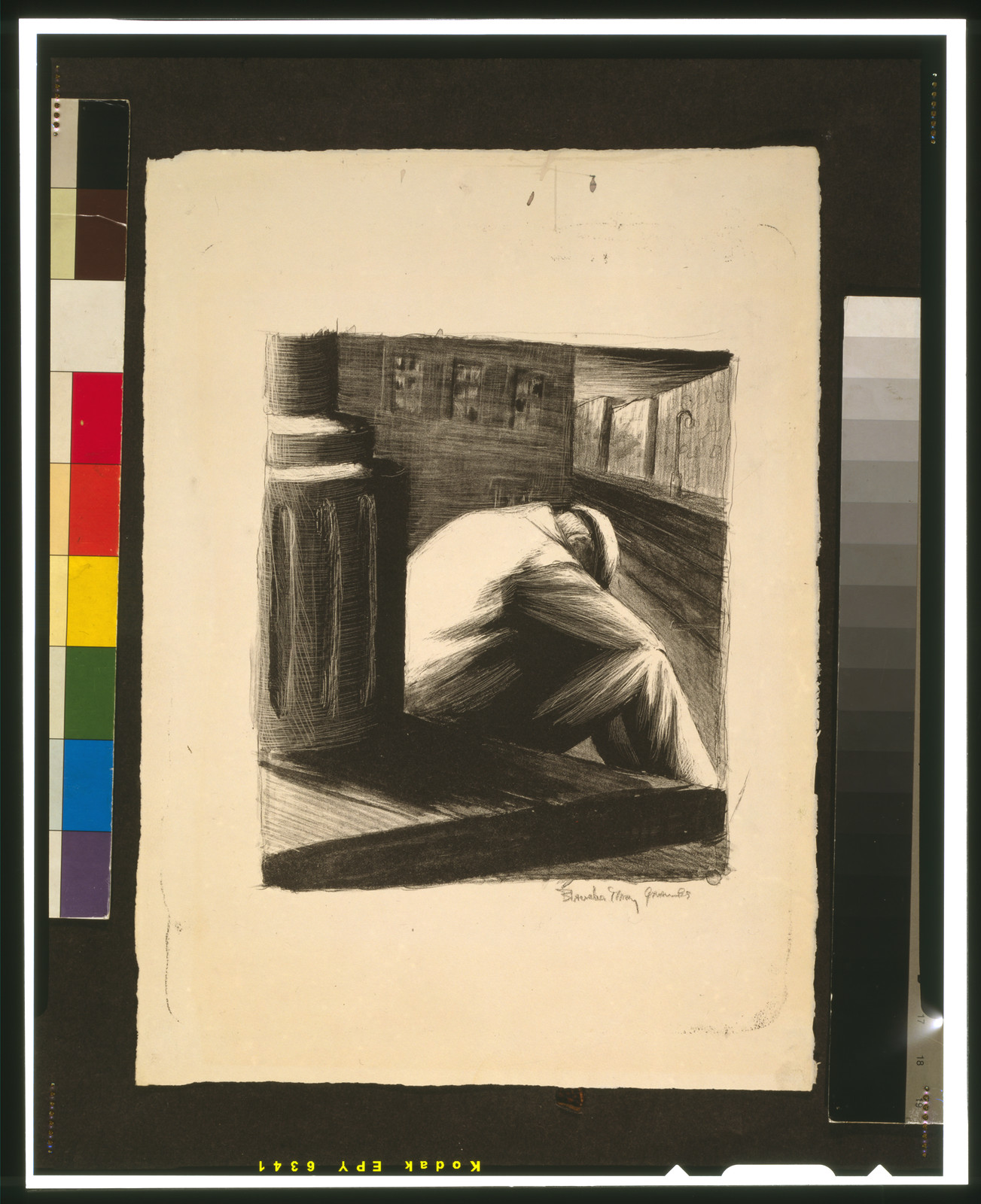 [No work] / Blanche Mary Grambs., [1935] — antique lithograph