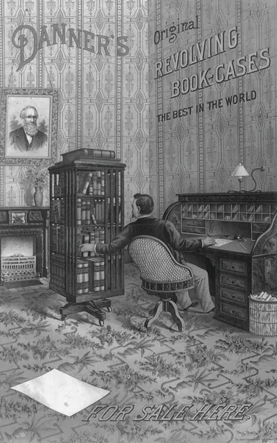 Danner's original revolving book-cases the best in the world for sale here