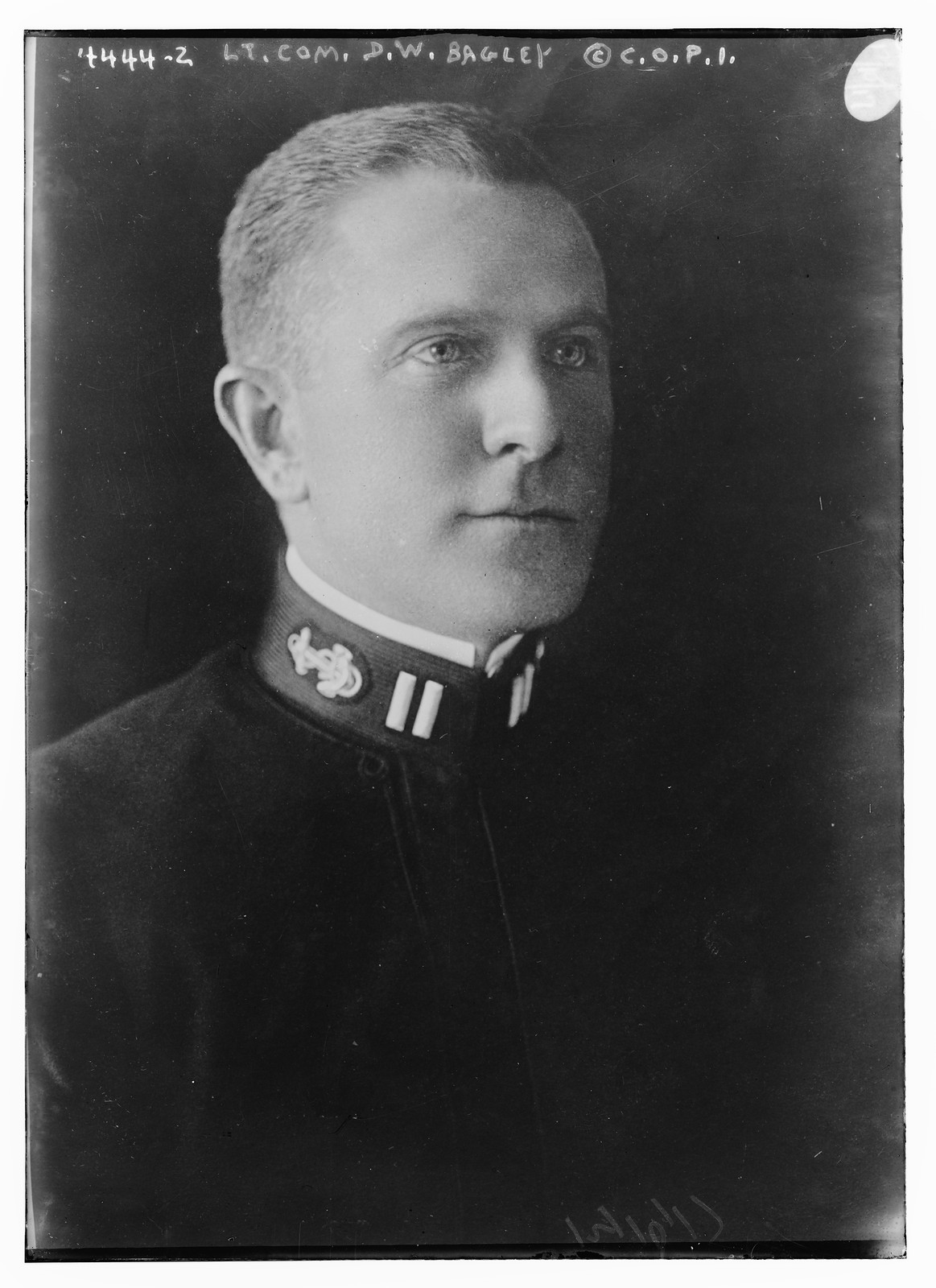 Lt. Com. D.W. Bagley, n/a — historic photograph