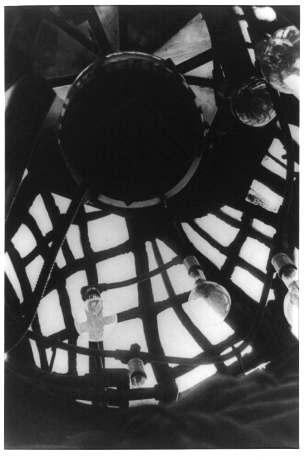 [Statue of Liberty: Lights inside torch (III, 7)], [no date recorded on caption card] — historic photograph