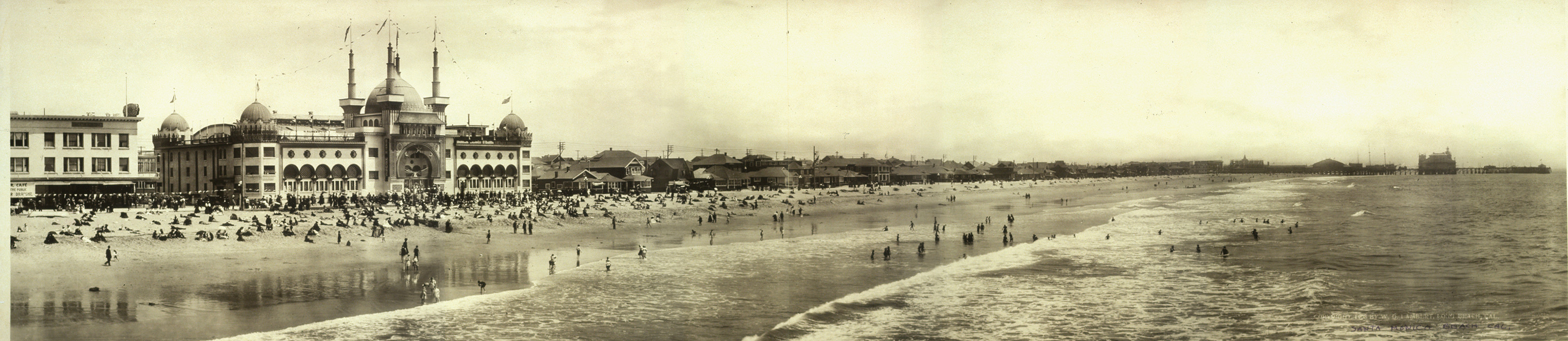 Santa MoniBay, California, 1908, 1908 — historic image
