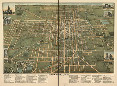 Lima, Ohio, 1892