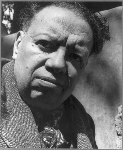 [Diego Rivera, bust, facing slightly left]